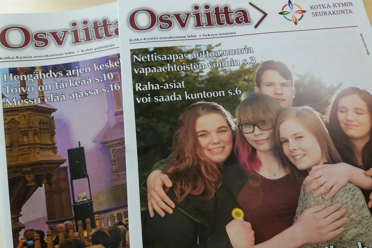 Osviitta-lehden kansia.