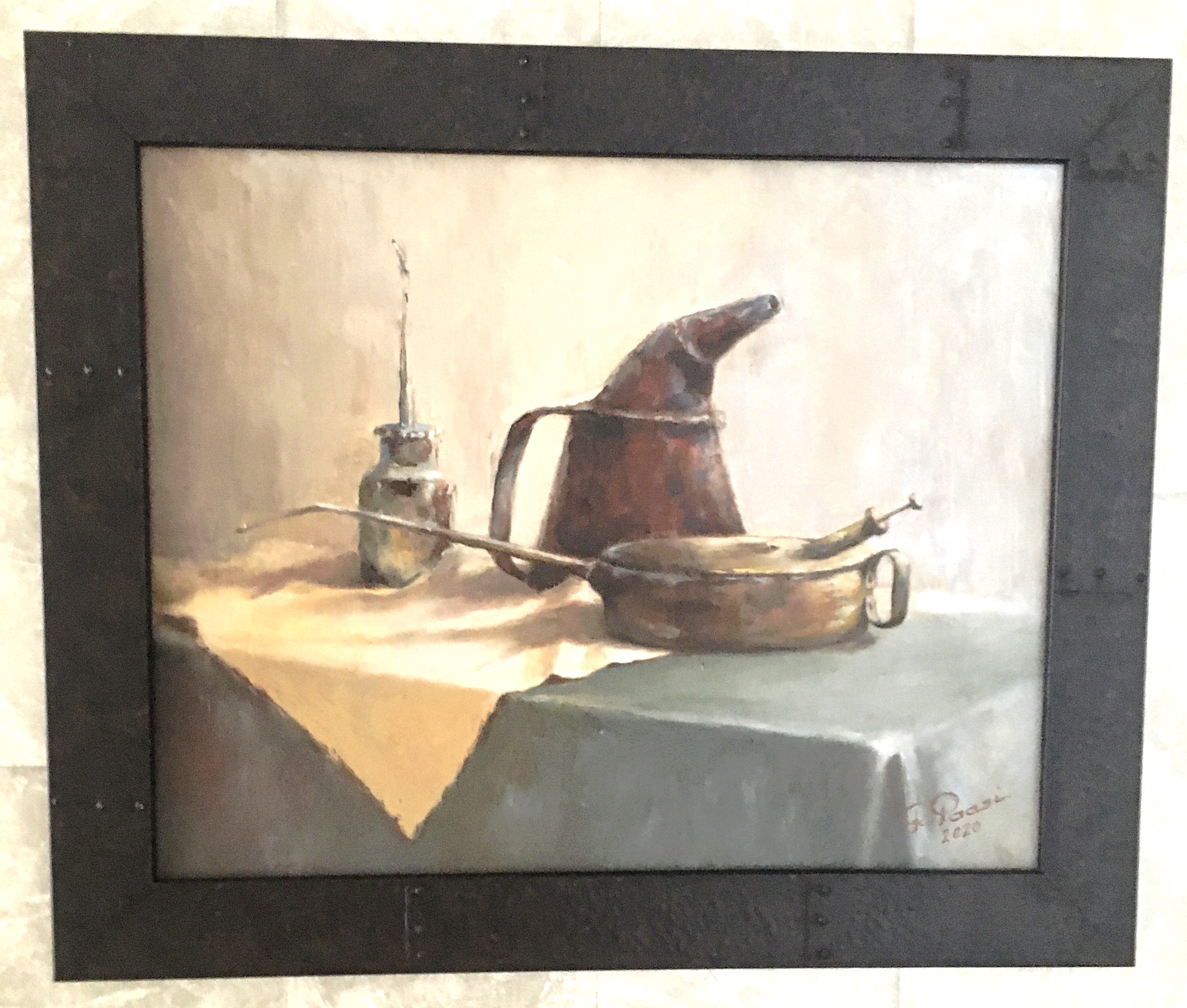 Avaa kuva isommaksi Risto Paasi Hyvin öljytty 80 x 50 cm öljy