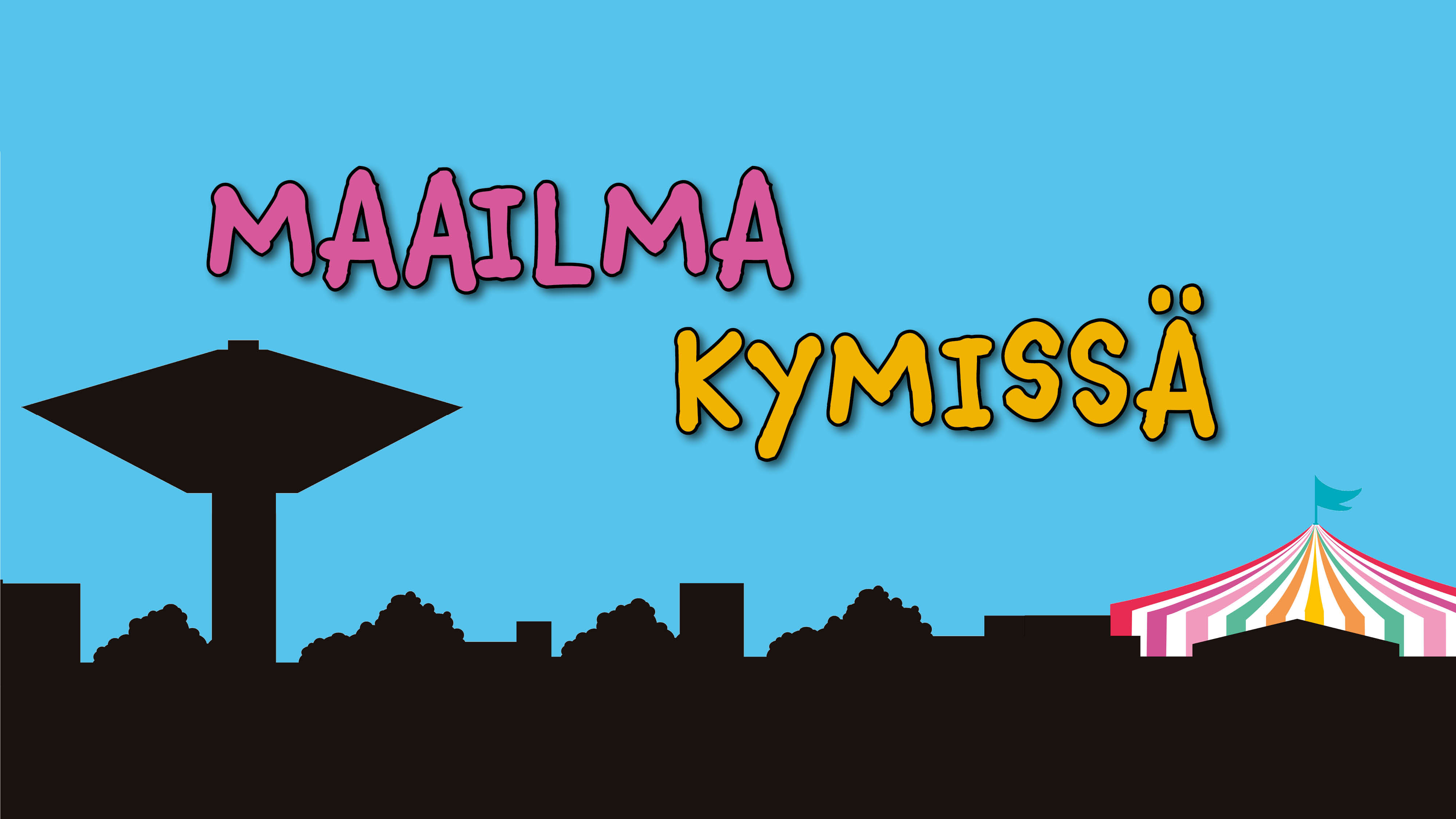 Tapahtuman graafinen kuvitus.